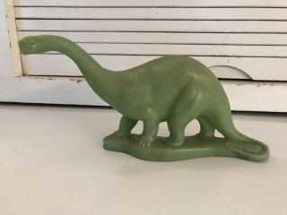 Vintage Sinclair Brontosaurus Dinoland Mold - A - Rama Dinosaur Mid 1960’s Dino