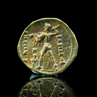 Ancient Greek Coin Poseidon Zeus Olympus Gold Silver King Ceasar