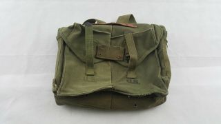 Vintage Army Bag Avery 1945 With Leather Strap