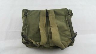 Vintage Army Bag Avery 1945 With Leather Strap 3