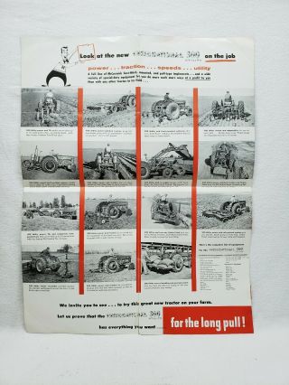 International 300 Utility Tractor Advertising Brochure / Poster