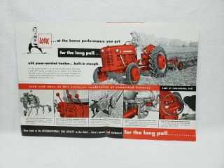 International 300 Utility Tractor Advertising Brochure / Poster 2