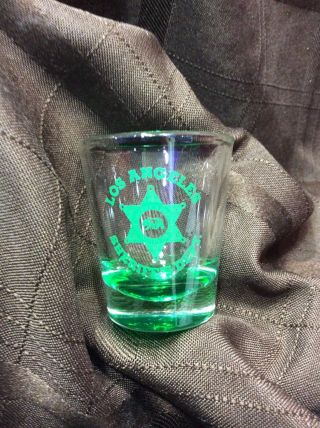 Los Angeles County Sheriff Dept Shot Green Glass