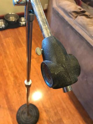 Vintage 1950s - 1960s Atlas Sound Adjustable Microphone Stand With Boom 3