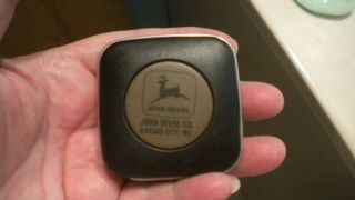 Vintage John Deere Tape Measure John Deere Co.  Kansas City,  Mo.  Aachen Germany