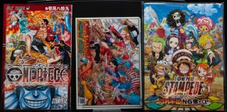 One Piece Film Stampede Comic 10089 Dvd File Japan Limited Movie Theater Bonus