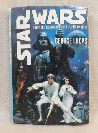1976 Star Wars George Lucas First Book Club Edition Hardcover Luke Skywalker