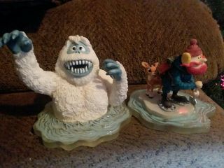 Bumble And Yukon Cornelius Rudolph The Red Nosed Reindeer Statues
