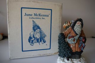June Mckenna Collectibles Wilderness Santa 1989 Ltd Ed 2542/4000 (1019)