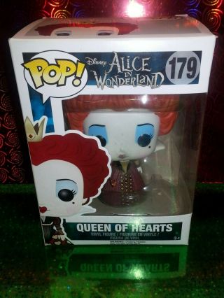 Funko Pop Queen Of Hearts 179 Adventures Of Alice In Wonderland Disney Vaulted
