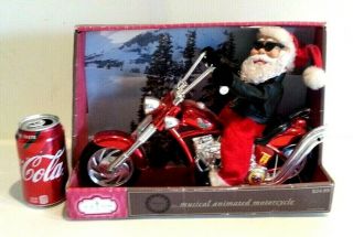 Old Dan Dee K - Mart Trim - A - Home Musical Animated Motorcycle Toy Born To Be Wild