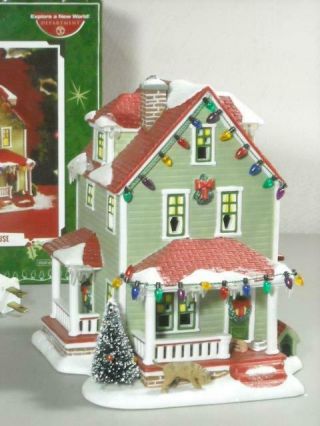 2008 Dept.  56 A Christmas Story " The Bumpus House " Retired W/ Box