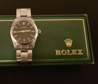 Rolex Vintage Oyster Perpetual C.  1970 Ref:6548 Midsize S/s Running Box