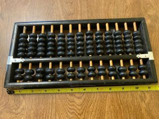 Abacus Lotus Flower Brand China 13 Rows 91 Beads Wooden Counting Tool