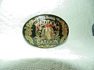 Jack Daniels Belt Buckle " Red Dog Saloon "