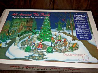 Dept 56 All Around The Park Animated Accessory Set 52477