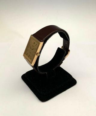 Vintage Men ' s Rolex Cellini 18k Yellow Gold Watch 4027 3