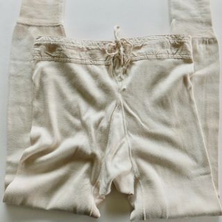 Vintage 1940s Wwii Long Underwear Cotton Knit Size 32
