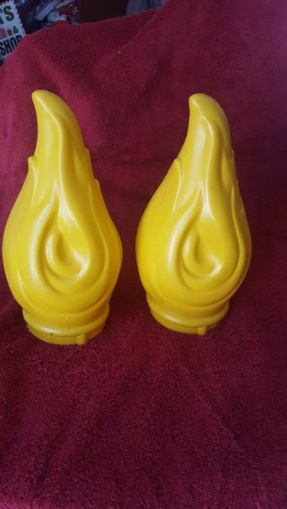 Blow Mold Flames - Tops Only - Empire 10 Inches Tall