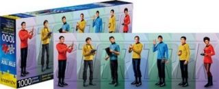Star Trek The Series Main Cast 1000 Piece Slim Line Puzzle