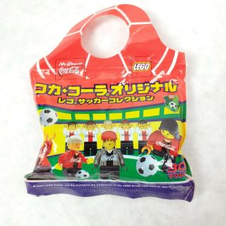Rare 2002 Lego X Coca Cola Fifa Secret Soccer Mip Minifig Pack Japan Coke