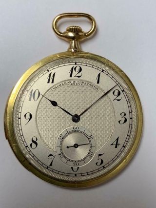 VACHERON & CONSTANTIN MINUTE REPEATER WITH EXTRACT 18K GOLD POCKET WATCH 3