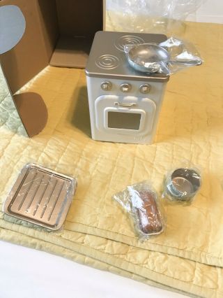 Maileg Bjd Sd Doll Miniature Metal Mini Oven Stove Cookware B - Day Xmas Gift