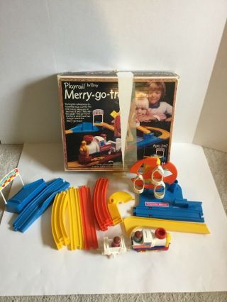 Playrail 1976 Merry - Go - Train 1021 By Tomy