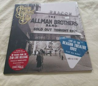 The Allman Brothers Band: Live At The Beacon Theater 1992 Vinyl 2 Lp Rsd