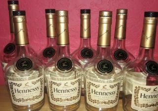 Empty Hennessy Bottle W/lid