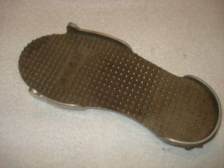 Vintage 1960s Moon Foot Gas Pedal Shaped Like A Shoe Sole For Gasser