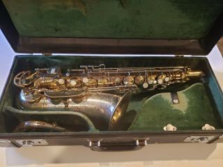 Vintage King 20 Silver Sonic Alto Saxophone