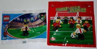 2002 Lego Coca X Fifa Secret Soccer Gold Player 4471 Mip (1 Figure Only)