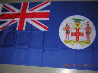 Reproduced British Empire Flag Pre 1962 British Colonial Jamaica Ensign,  3ftx5ft