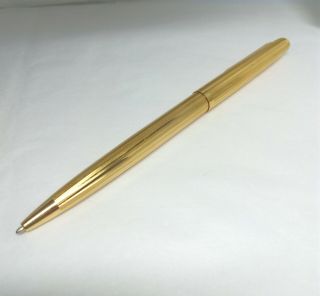Aurora (italy) Classic Baillpoint Pen,  Gold Plated