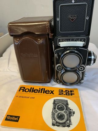 Rolleiflex 2 - Lens Vintage Movie,  Planar 1:2,  8/80 F = 80mm Dbp Dbgm,  2450579
