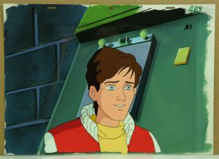 Captain N: The Game Master Hand Painted Animation Production Cel W/ (29 - 64)
