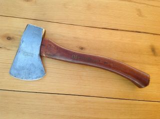 Plumb Official Scout Axe Hard Wood Handle Collectible Usa