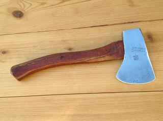 PLUMB OFFICIAL SCOUT AXE HARD WOOD HANDLE COLLECTIBLE USA 2