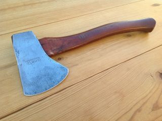 PLUMB OFFICIAL SCOUT AXE HARD WOOD HANDLE COLLECTIBLE USA 3
