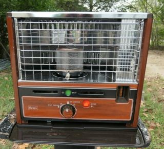 Vintage Sears 40204 Indoor Outdoor Portable Kerosene Fired Heater 9300 Btu