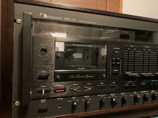 Nakamichi 1000ZXL Cassette Deck Vintage READ DISCRIPTION 2