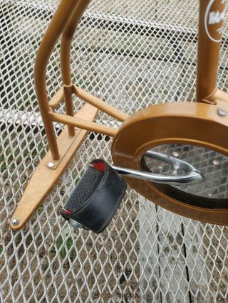 Vintage XR 7 Schwinn Exerciser Vintage Copper Look Stationary Bike 3