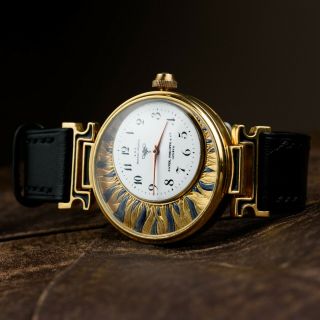 Luxury swiss pocket watch in art deco case Patek Philippe men Mens vintage watch 3