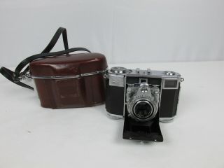 Zeiss Ikon Contessa 35mm Film Rangefinder Camera Tessar 45mm F/2.  8 Lens Vintage