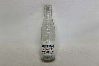 Hoffman Beverages Soda Bottle,  Newark,  Jersey 1948 2