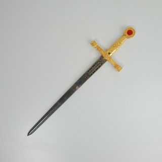 Vintage Toledo Miniature Sword/dagger Letter Opener,  Made In Spain 10 "