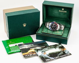 Vintage Rolex Gmt - Master Ref.  16750 And Papers Out Of Estate