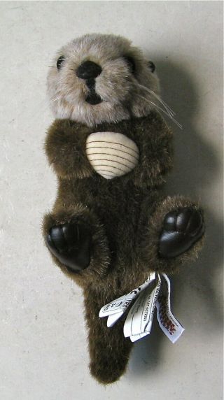 Otter Plush Animal " Salty " Stuffed Animal House