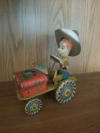 Rodeo Joe Tin Toy